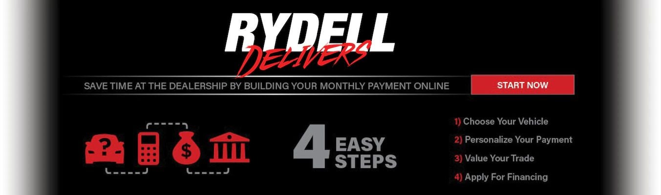 Rydell Delivers! Click to learn more